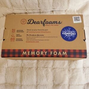 Dearfoams Men's Slipper Indoor/Outdoor Wool Memory Foam No Sweat Slippers